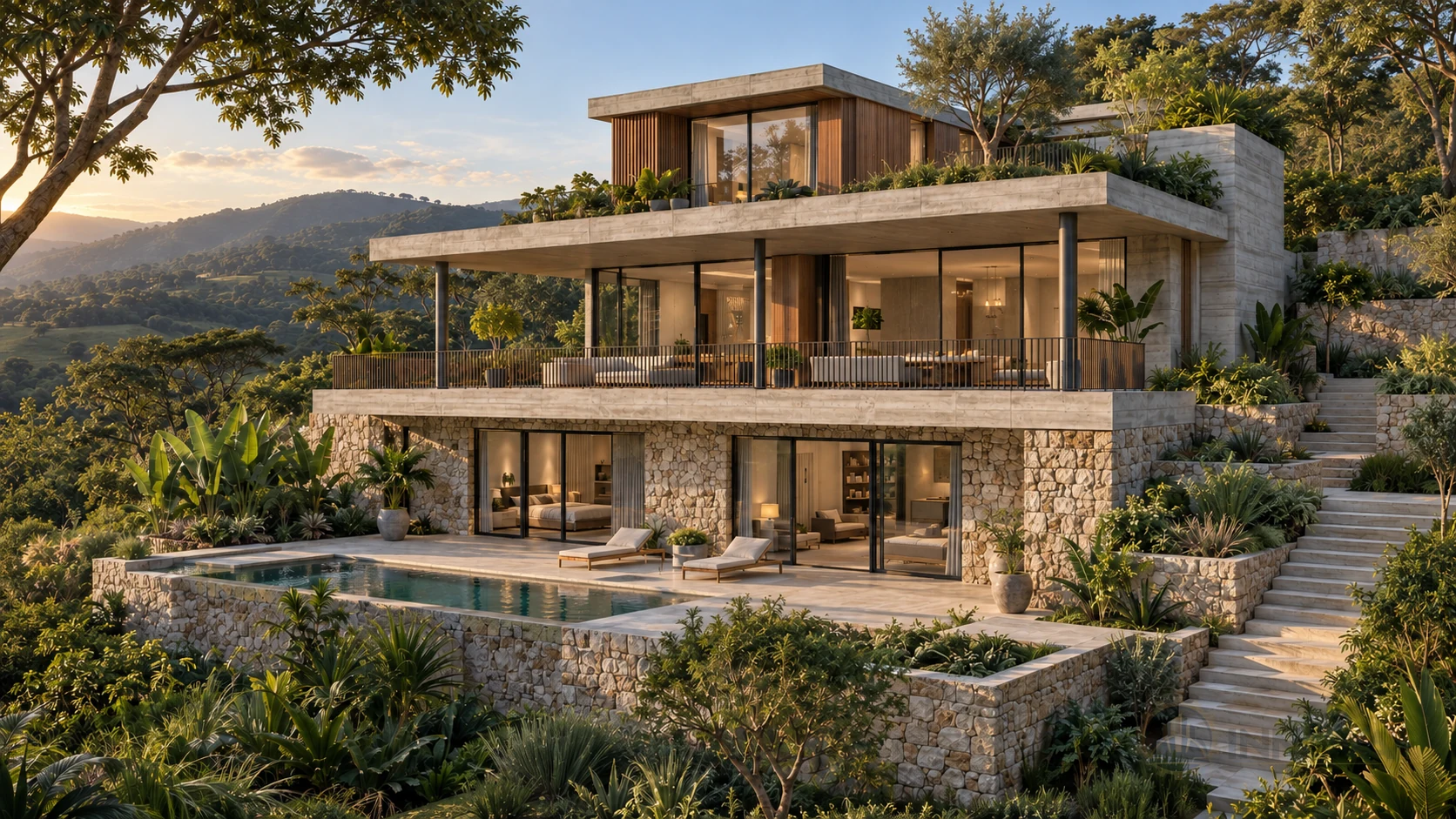 Villa Coteaux — perspective