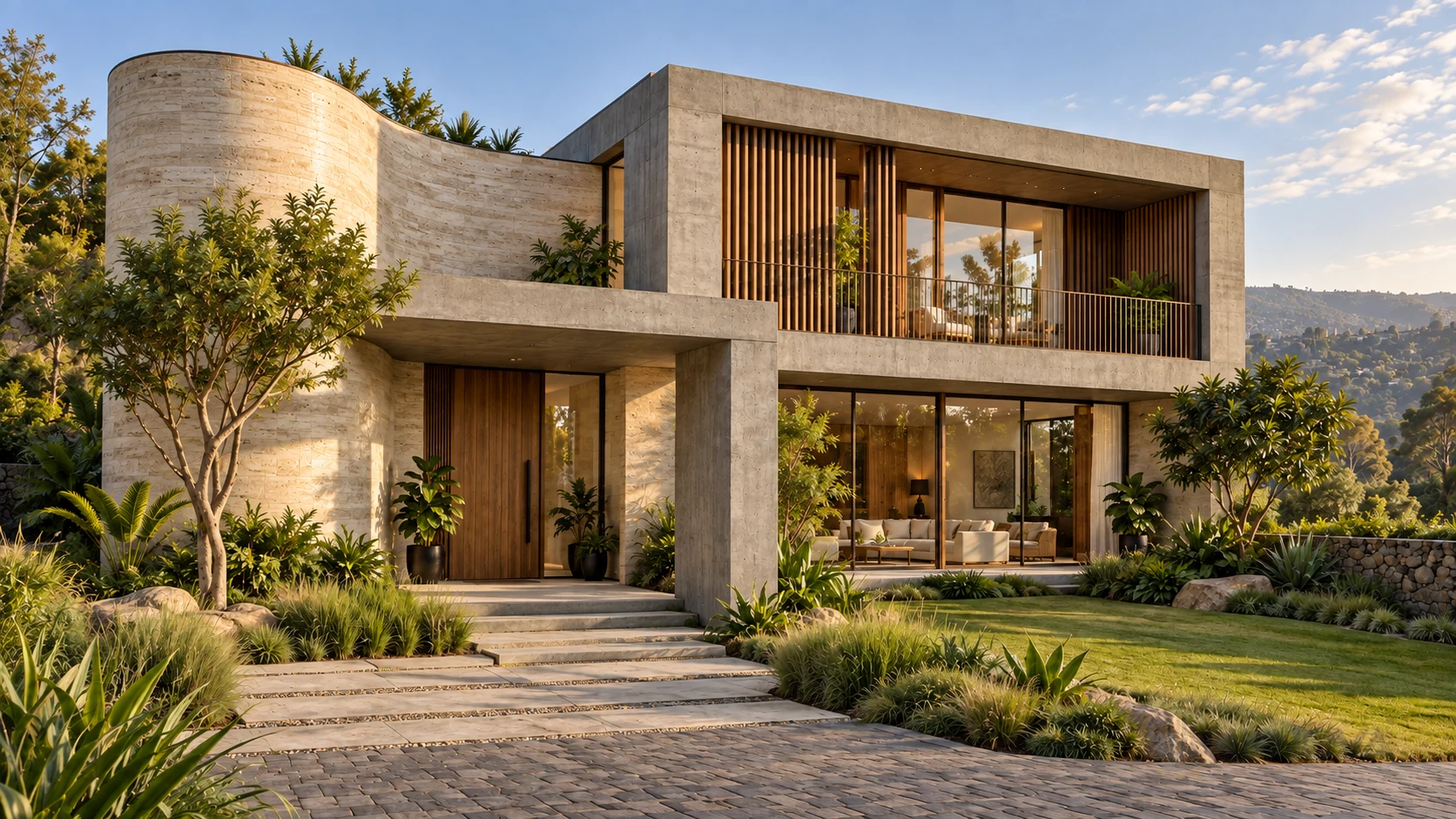 Villa Courbe — perspective