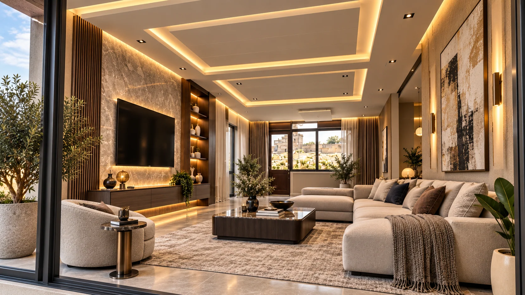 Interiors & finishing illustration